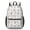 Fairy and Castle White Pattern, variant on Fairy and Butterfly White Pattern 17" School Backpacks for Teens,Waterproof Oxford Fabric,S-Shape Padded Straps for School,Travel,Hiking,Camping