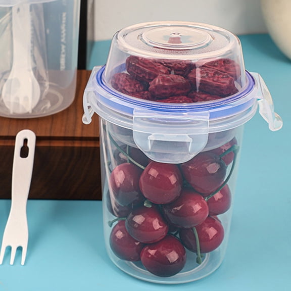 Jialinnn Glass Bottle Parfait Cup Set Clear