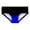 Dark Blue, variant on Kids Gradient Print Swim Shorts UPF 50 Sun Protection Quick Dry Bathing Bottoms Matching Rash Guard Outfit Summer Beach Pool Swimwear for Girls 3-4 Years