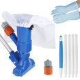 thumbnail image 1 of Swimming Pool Spa Pond Fountain Jet Vacuum Cleaner Hot Tub Cleaning Robot Tools Set, 1 of 5