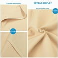 thumbnail image 2 of 2 Pack Microfiber Pillow Cases, 1800 Super Soft Pillowcases with Envelope Closure, Wrinkle, Fade and Stain Resistant Pillow Covers 20" x 30" Light Taupe, 2 of 7