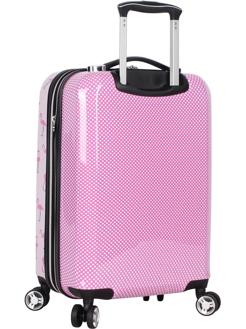 希少⁉︎ ホワイトドット ピンク/ブラック13lbs 未使用 Betsey Johnson 20” Hardside Spinner Luggage, Pink/White - Walmart.com