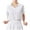White-09, variant on Mittory Women's Short Sleeve V-Neck Shirts Collared Lightweight Loose Fit T Shirt Cropped Tennis Golf Tops