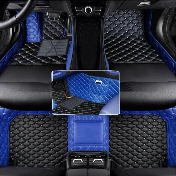 For HONDA Waterproof Luxury Leather Car Floor Mats Car Carpet Custom