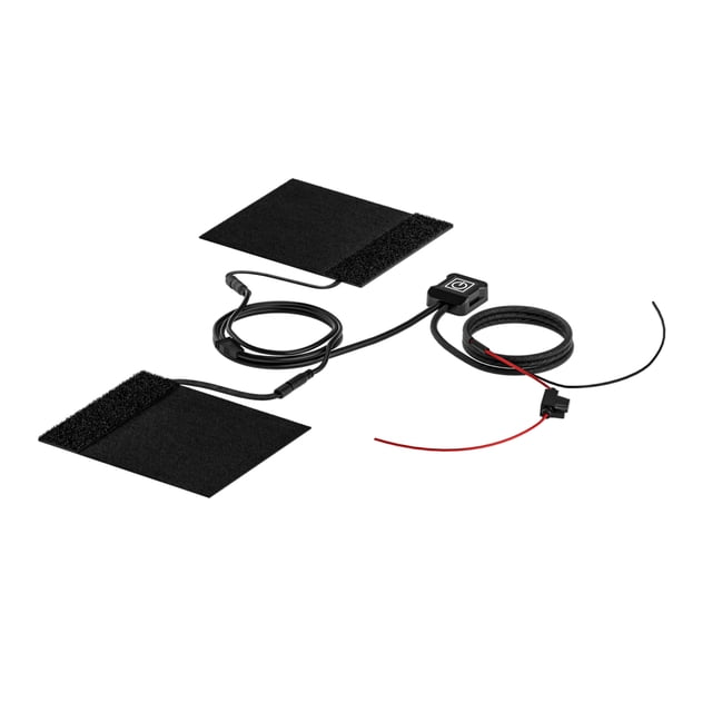 Cubierta de manillar de motocicleta Cubierta de manija de calefacción para motocicleta de 12V, calentador de manillares eléctrico, manillar calefactable inteligente para invierno, 3 temperaturas aju