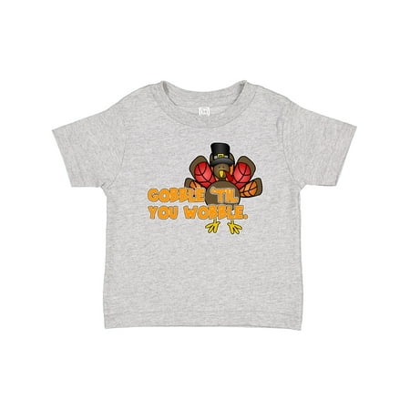 

Inktastic Gobble Til You Wobble Gift Baby Boy or Baby Girl T-Shirt