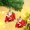 thumbnail image 2 of Inteprter 2 unids/set Mini Adornos de árbol de Navidad excelente decoración de fiesta de Navidad para decoración de árbol de Navidad Kits de decoración para fiestas D, 2 of 6