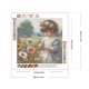 thumbnail image 2 of Pintura de diamante 5D DIY, kit completo de taladro redondo para niña, decoración del hogar, arte artesanal, 30x30cm, 2 of 9