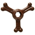thumbnail image 4 of SPOT Bam-Bones Plus Triple Chew Dog Toy Bison Flavor, For Aggressive Chewers & Teething Puppies Under 30lbs, Bamboo & Nylon Fiber 1-Pack, 4 of 14