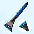 thumbnail image 3 of Multi-Functional Snow Shovel Blue Detachable Snow Shovel Multifunctional Plastic Snow Removal Tool with Ice Scraper and Snow Board(1Pcs) JASKFLY, 3 of 8