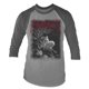 thumbnail image 1 of Emperor - Camiseta Rider Manga 3/4 para Adultos Unisex (Gris Jaspeado, Carbón), 1 of 2