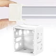 thumbnail image 1 of Mini Blind Brackets White Plastic Profile Box Mounting Window Blinds Headrail Bracket 1Pcs, 1 of 9