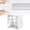 White, variant on CMYYNNA 1pcs Blind Brackets,1 Inch Window Blinds Headrail Holder Bracket, Mini Blinds Box Mounting Bracket, White