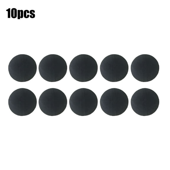 LAMIRO 10pcs Degradable Reusable Outdoor Tree Mulch Environmental Non Woven Fabric,BLACK