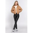 thumbnail image 5 of J. METHOD Women's Puffer Jacket Long Sleeve Padding Coat Casual Zipper Clouser Warm Outerwear, 5 of 5