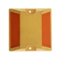 thumbnail image 2 of NUEVO Carretera Vial Carretera Pavimento Marcador Reflector - Lados, Amarillo, 2 Piezas Sunnimix Reflector de señalización vial, 2 of 8