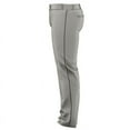 thumbnail image 3 of Alleson Athletic 655WLBY Youth Crush Premier Braided Baseball Pant-Grey/ Black-L, 3 of 3
