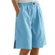 thumbnail image 1 of WILLBEST Pantalones Casuales de Mujer, de Moda, con Cintura Elástica, Holgados, Cargo, con Bolsillo para Mayor Comodidad Diaria. Grande, 1 of 6