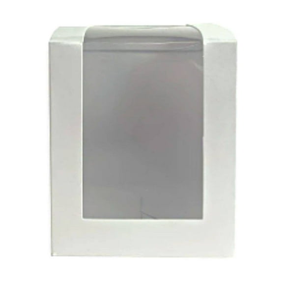 Small Juliet Glossy White Gift Box - Candle Making Gift Box (Case of 48) FREE SHIPPING