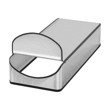 SmartATTIC Insulation Tent Cover For Pull-Down Stairs - 30"x60"x11", Aluminum Foil