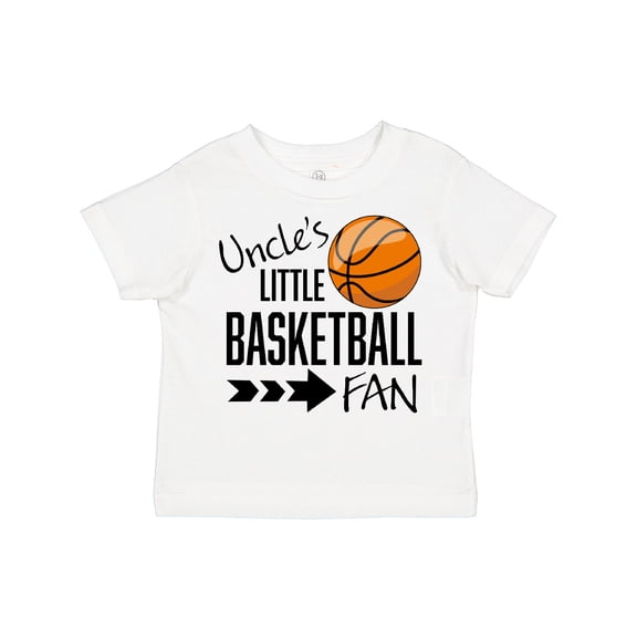 Inktastic Uncle's Little Basketball Fan Boys or Girls Toddler T-Shirt