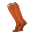 thumbnail image 2 of TCK Finale 3-Stripe Soccer Socks - Orange White, 2 of 2