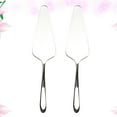 thumbnail image 2 of Raindrops 2Pcs Stainless Steel Cake Server and Pie ula for Kitchen Serving Silver, 2 of 7