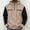#G04-Beige, variant on Mens Color Block Quarter Zip Hoodie, Raglan Sleeve Chest Zip Pocket Pullover Sweatshirt, Tactical Casual Work Athletic Tops