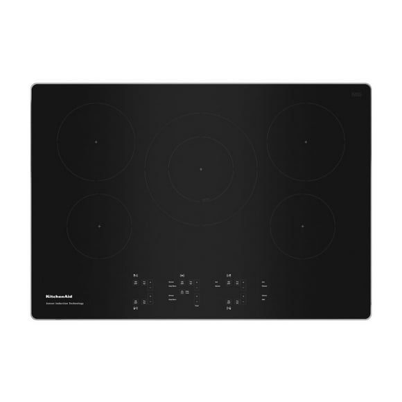 Parrilla Vitrocerámica Empotrable KitchenAid KCIG550JSS 79.2 cm de Inducción