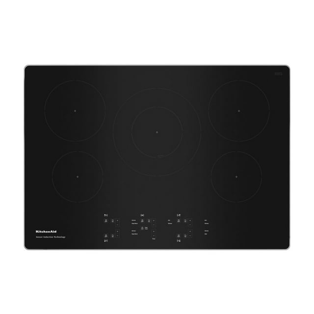 Parrilla Vitrocerámica Empotrable KitchenAid KCIG550JSS 79.2 cm de Inducción