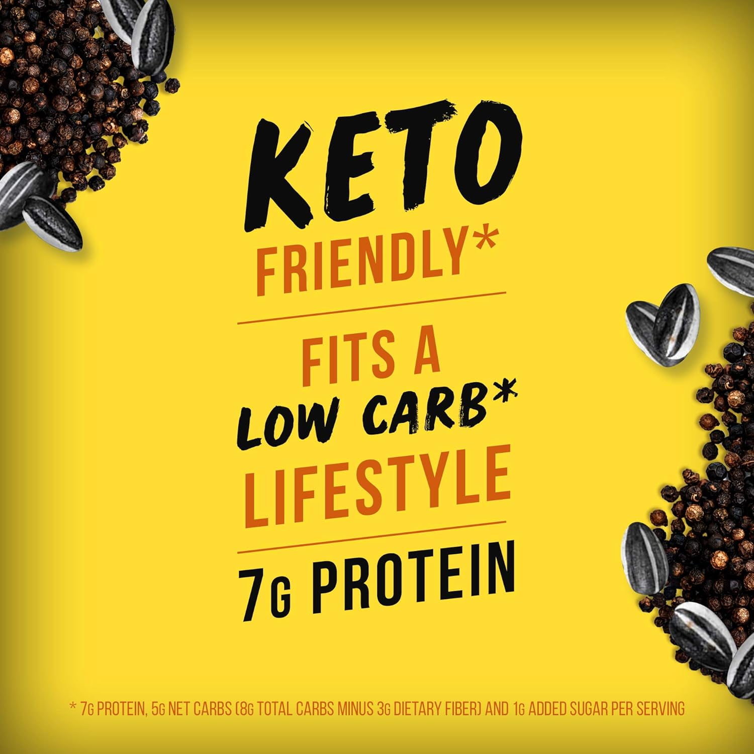 BIGS CRACKED PEPPER Sunflower Seeds, Keto Friendly Snack, 5.35 Oz. Bag (Box of 12)