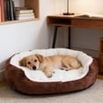 thumbnail image 6 of Round Dog Cat Beds, Small Dog Bed for Small Dogs, Cat Beds for Indoor Cats, Pet Bed for Puppy and Kitty, 6 of 9