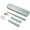 Green, variant on Moocorvic Three-Piece Cutlery Stainless Steel Travel Utensils Reusable Utensils Set with Case School Supplies Durable Cutlery Box Travel Environmental Protection