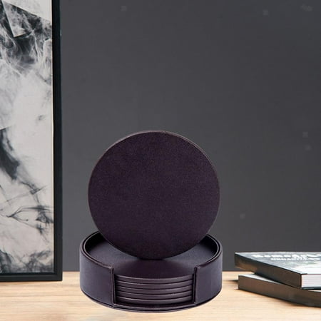 

Marble Coasters For Drinks With Holder Anti-Scratch Coffee Hot Drink Mug Pad