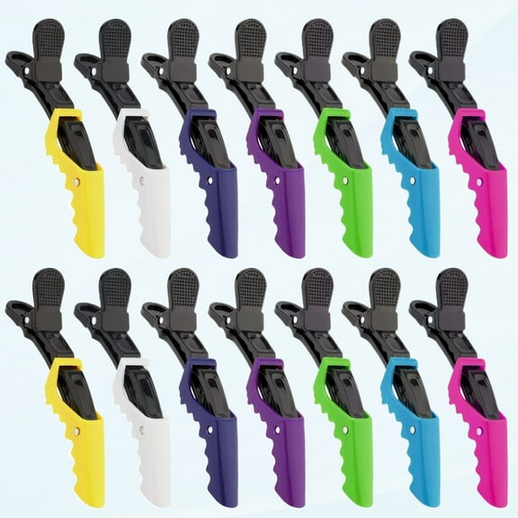 14 Pack Alligator Hair Clips For Parting Styling Bigger Salon Pro Hair Clips