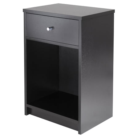 Drevy Squamish Night Stand, Black