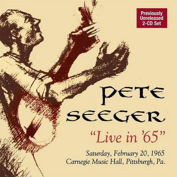 Pete Seeger - Live in 65 - Folk Music - CD