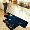 thumbnail image 5 of Kitchen Rug Mat Halloween Pumpkin, Set of 2, Anti-Fatigue Non-Skid Washable Kitchen Runner Rugs, Gothic Forest Soft Comfort Rug for Kitchen, Floor Home, Front of Sink, Laundry, 5 of 6