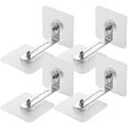 thumbnail image 1 of 4Pcs Anti Tip Safety Anchors Furniture Stabilization Wardrobe Wall Safety Fixings, 1 of 8
