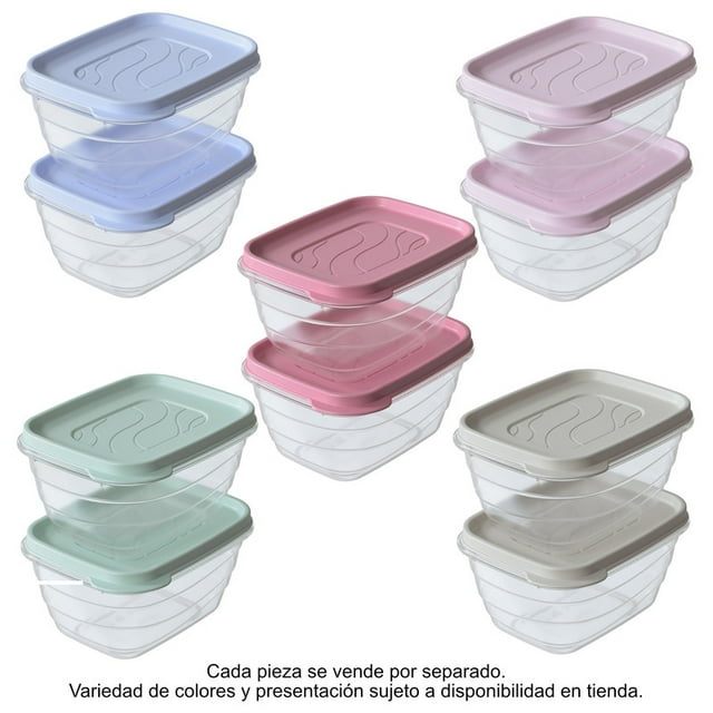 Set de Contenedores Prichos Varios Modelos 2 Piezas de 500 ml