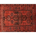 thumbnail image 1 of Ahgly Company Indoor Rectangle Traditional Brown Red Persian Area Rugs, 7' x 9', 1 of 6