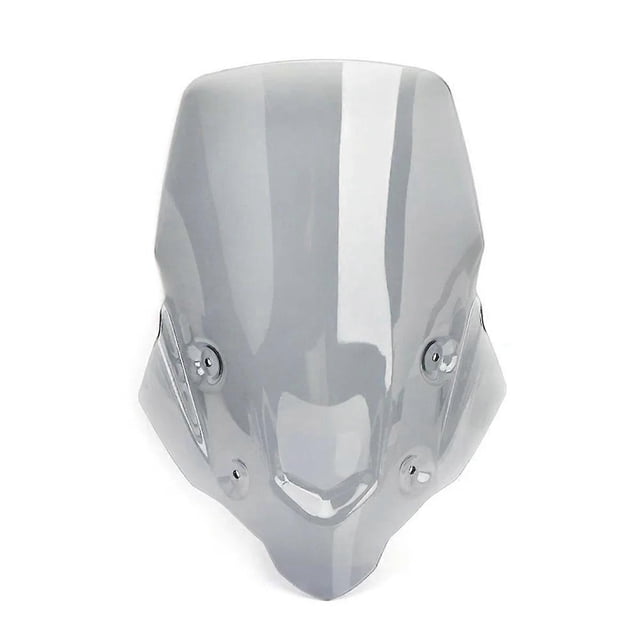 Motorcycle Windscreen Windshield Wind Deflector for Smoke Gray