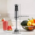 1000W 7-in-1 Immersion Hand Blender, 20 Speed + Turbo Mode, Titanium ...