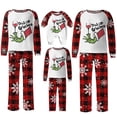 thumbnail image 1 of Pijamas navideños a juego Grinch - TKing Fashion 2024 Nuevos conjuntos de pijamas navideños familiares a juego Grinch, pijamas navideños navideños para parejas, adultos y niños, 6 Años, 1 of 4