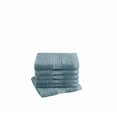 thumbnail image 4 of Cannon Cotton TENCEL™ 60% Cotton/ 40% TENCEL™ Soft 6 Pack Wash Cloth in Blue, All Season, Adult Size, OEKO-TEX Certified, 4 of 4