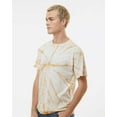 thumbnail image 2 of Dyenomite - Cyclone Pinwheel Tie-Dyed T-Shirt - 200CY - Honey - Size: 2XL, 2 of 3