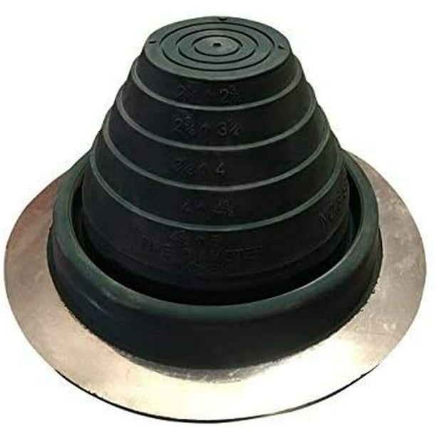 EAGLE 1 EPDM Flexible Roofing Pipe Flashing Boots On Site Adjustable Roof Pipe Jack Boot