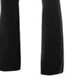 thumbnail image 4 of Pantalones acampanados, pantalones transpirables para mujer, cómodos, rectos, negros, de talle alto para yoga, 4 of 8