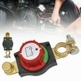 thumbnail image 2 of Kjfeif Negative Battery Quick Disconnect, 12V-48V HeavyDuty Top Post Terminal Switch 300A High Current On-Off Switch Power Cut Master Isolator for Car Vehicle RV Boat Marine Trailer, 2 of 7