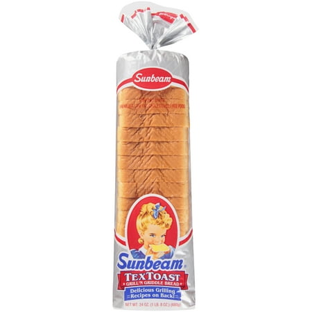 Sunbeam® Tex Toast Grill'n Griddle Enriched Bread 24 oz. (Best Sandwich Bread Brand)